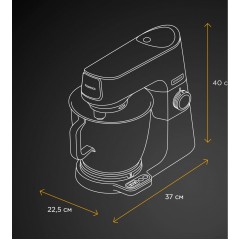 Кухонный комбайн Kenwood Titanium Chef Baker XL KVL85.004SI