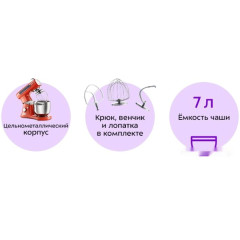 Кухонный комбайн Kitfort KT-3037-3