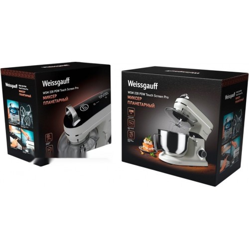 Кухонный комбайн Weissgauff WSM 228 PDW Touch Screen Pro