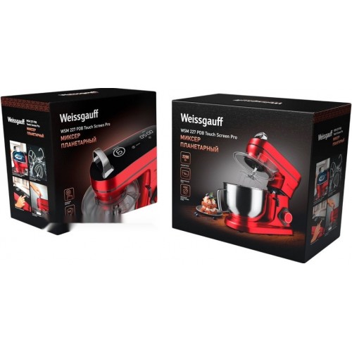 Кухонный комбайн Weissgauff WSM 227 PDR Touch Screen Pro