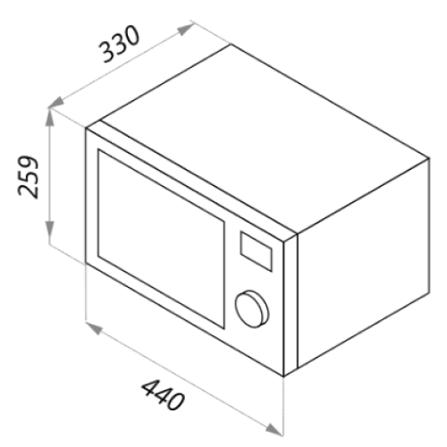 Микроволновая печь Maunfeld MFSMO.20.7SGB