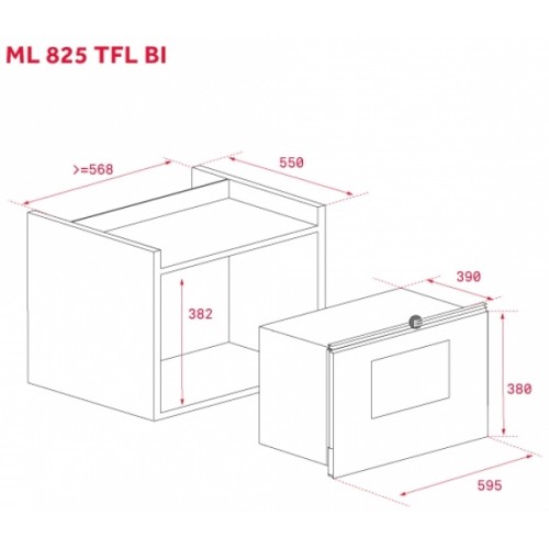 Микроволновая печь Teka ML 825 TFL