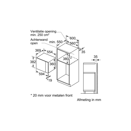 Микроволновая печь Bosch BEL554MS0