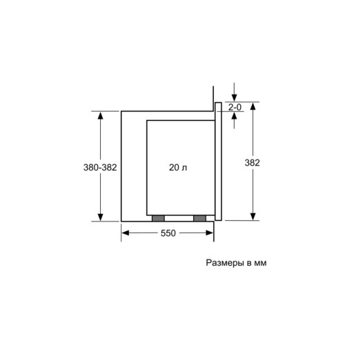 Микроволновая печь Bosch BFL524MW0