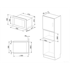 Микроволновая печь Smeg FMI425X
