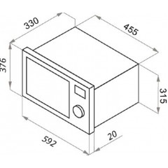 Микроволновая печь Maunfeld JBMO.20.5S