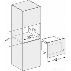 Микроволновая печь Miele M 2240 SC OBSW