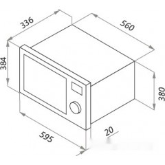 Микроволновая печь HOMSair MOB201S