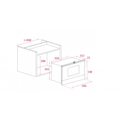 Микроволновая печь Teka MWR 22 BI ATS SILVER
