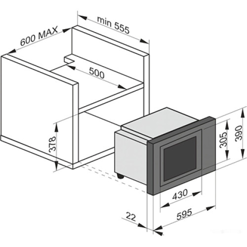 Микроволновая печь Kaiser EM 2545 ElfAD