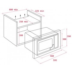 Микроволновая печь Teka ML 8200 BIS NIGHT RIVER BL