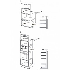 Микроволновая печь Monsher MMH 201 W