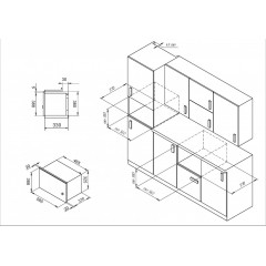Микроволновая печь Monsher MMH 201 BX