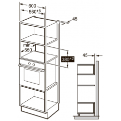Микроволновая печь Kuppersberg HMW 650 BL