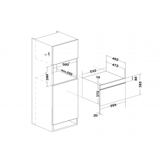 Микроволновая печь Weissgauff BMWO-342 DW Touch