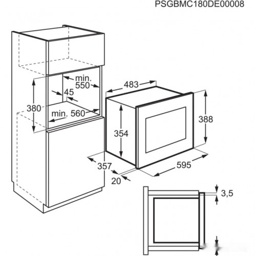 Микроволновая печь Electrolux LMSD253TM