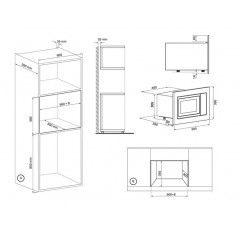 Микроволновая печь Krona Laune 60 WH K
