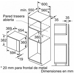 Микроволновая печь Bosch BEL554MB0