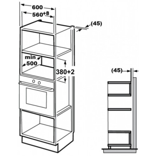 Микроволновая печь Kuppersberg HMW 645 W