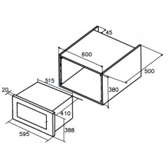 Микроволновая печь CATA MC 25 D ENC