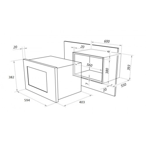 Микроволновая печь AKPO MEA 925 08 SEA01 WH