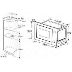 Микроволновая печь Zorg MIO211 S (черный)