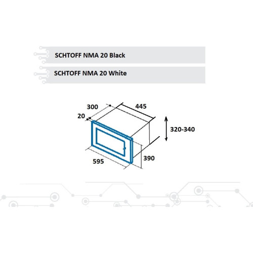 Микроволновая печь Schtoff NMA 20 White