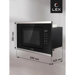 Микроволновая печь LEX BIMO 20.02 IX