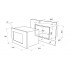 Микроволновая печь AKPO MEA 92508 SEA07 BL