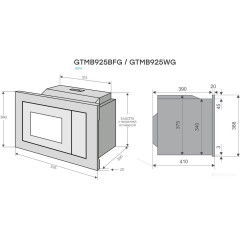Микроволновая печь Konigin GTMB925BFG