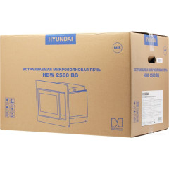 Микроволновая печь Hyundai HBW 2560 (черный)