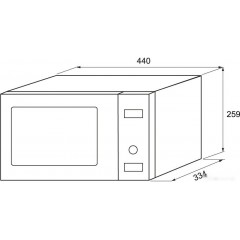 Микроволновая печь Krona Boson 44 MR