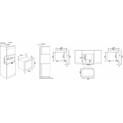 Микроволновая печь Weissgauff HMT-206 B