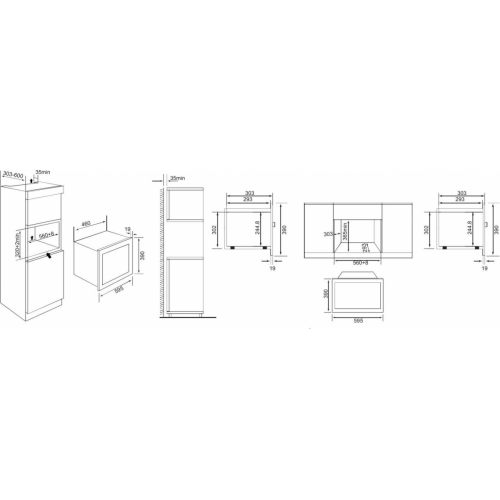 Микроволновая печь Weissgauff HMT-206 B