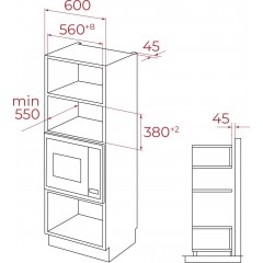 Микроволновая печь Teka MLEG 820 FI FBK
