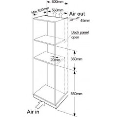 Микроволновая печь Zorg MIO252 S black (черный)