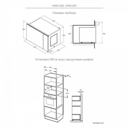 Микроволновая печь Kuppersberg HMW 651 W