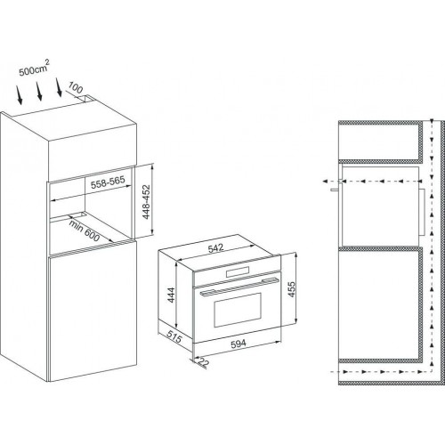 Микроволновая печь Krona Onyx 45H mw BL/BL