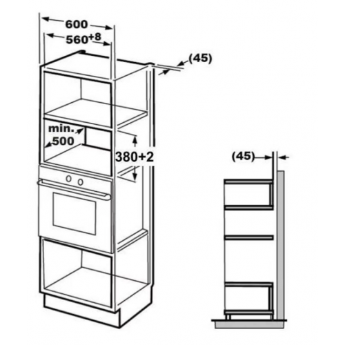 Микроволновая печь De Dietrich DMG2122W