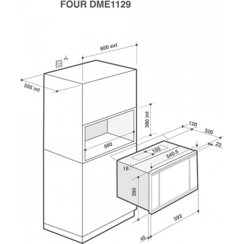 Микроволновая печь Brandt BMG2120B
