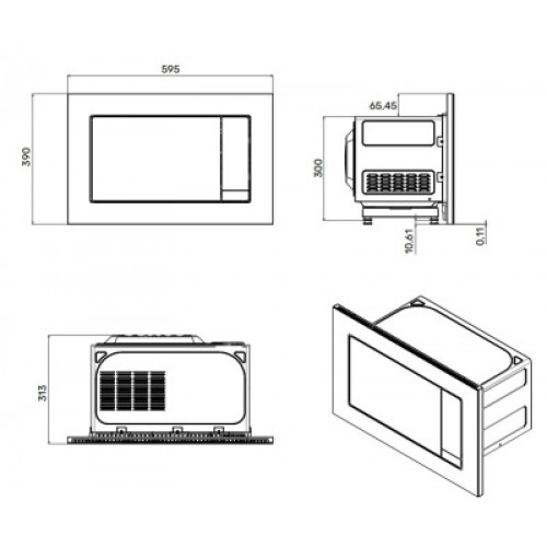 Микроволновая печь Kuppersberg HMW 622 B