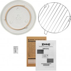 Микроволновая печь Zorg MIO252 S black+gray (черный)