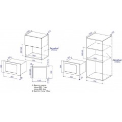 Микроволновая печь Zorg MIO252 S black+gray (черный)