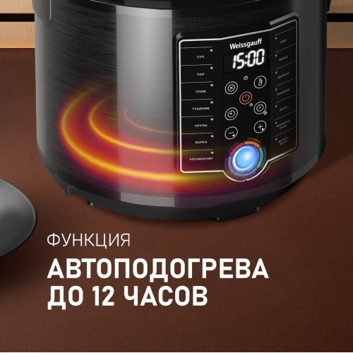 Мультиварка Weissgauff WMC 500 Kuchenchef ColorLoop