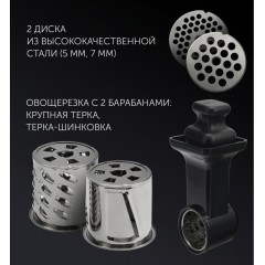 Мясорубка Polaris PMG 1875 RUS
