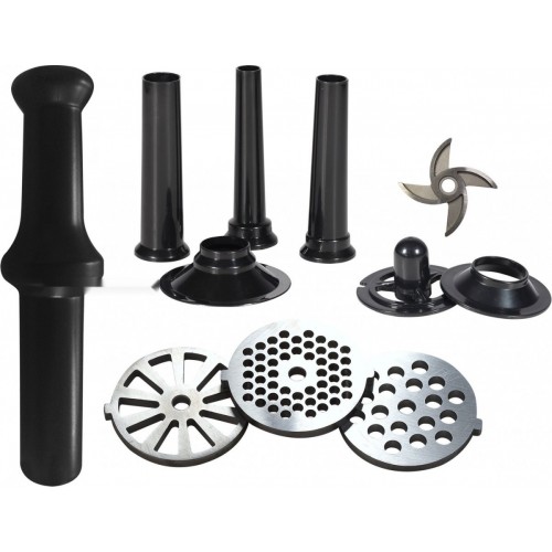 Мясорубка HIBERG MG 990 BS (черный/серебристый)