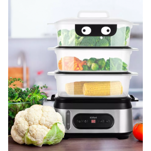 Пароварка Kitfort КТ-4082