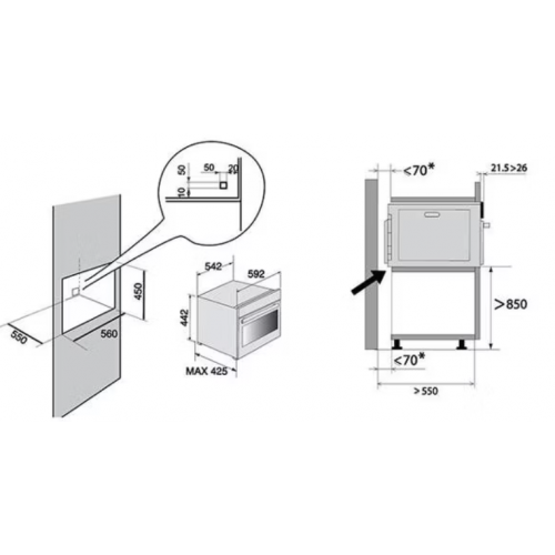 Пароварка De Dietrich DKV4530X