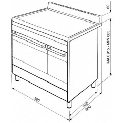 Плита Smeg SUK92CBL9