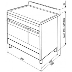 Плита Smeg SUK92CMX9